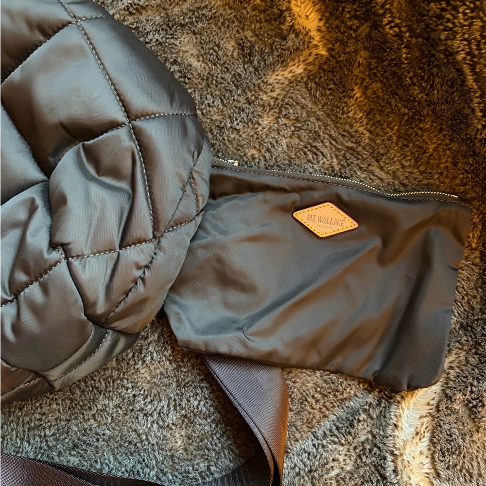 MZ Wallace Walnut Madison Shoulder Bag - Picture 8 of 10